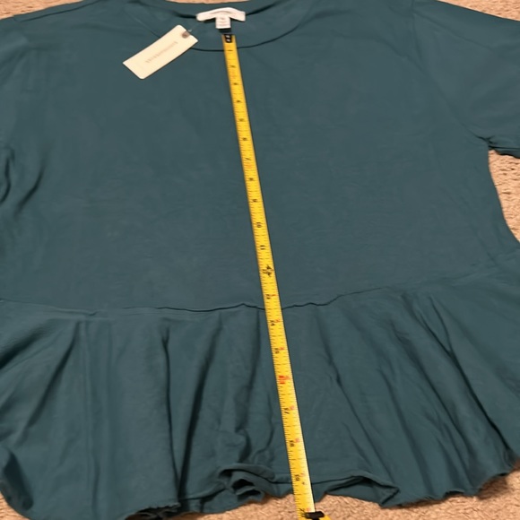 Anthropologie Hashtag in Trend Peplum Shirt- Size M - Picture 13 of 15